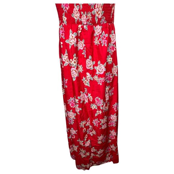 Cupshe Floral Off-Shoulder Flutter Sleeve Maxi Dress Size M - Picture 6 of 8